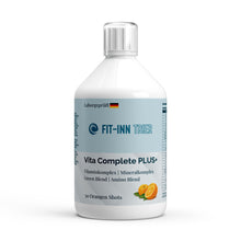 Vita Complete PLUS+ 50 vegane Shots - Fresh Orange - 500ml