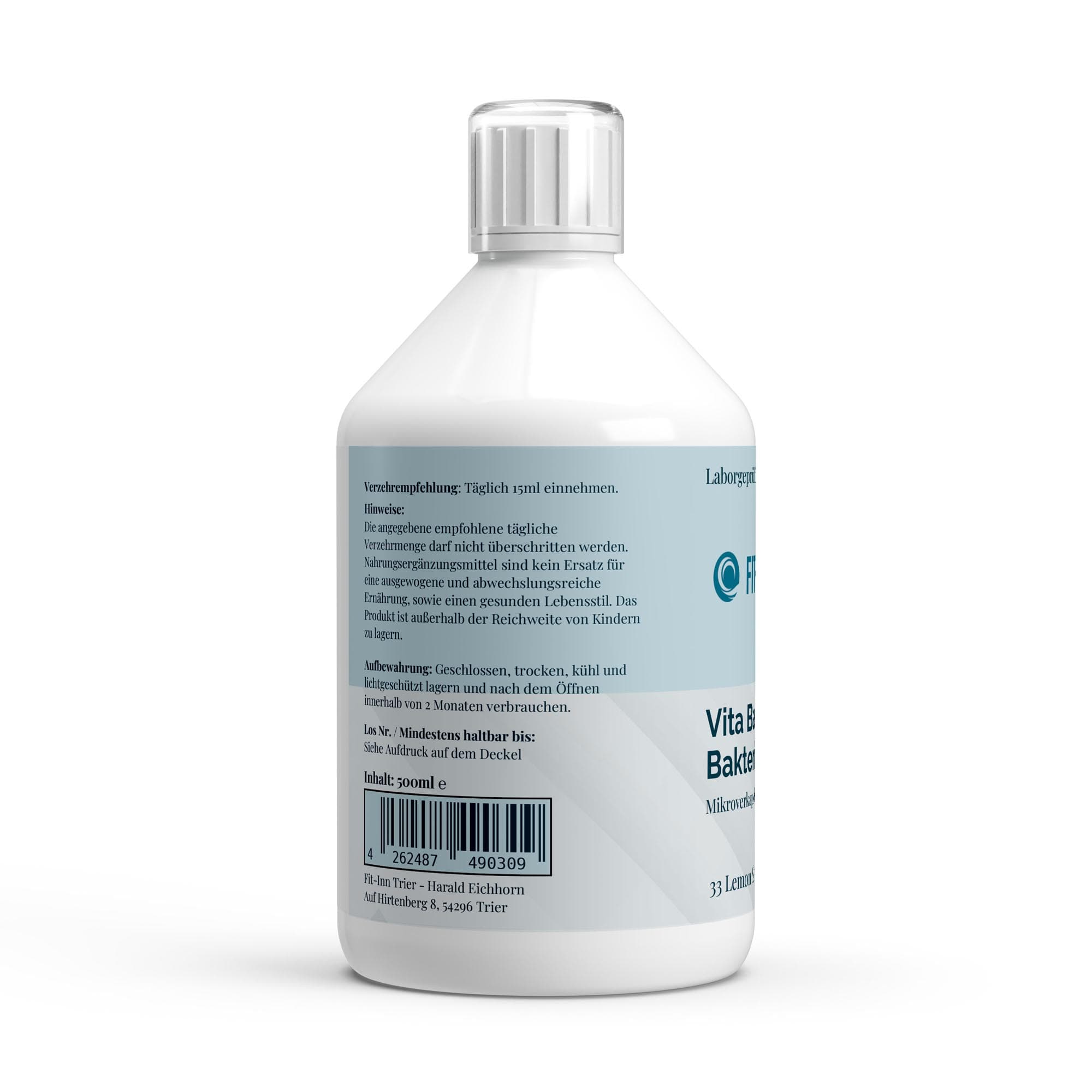 Vita Balance PLUS+ Bakterienkulturen - 33 vegane Lemon Shots – Ansicht 3 von 3