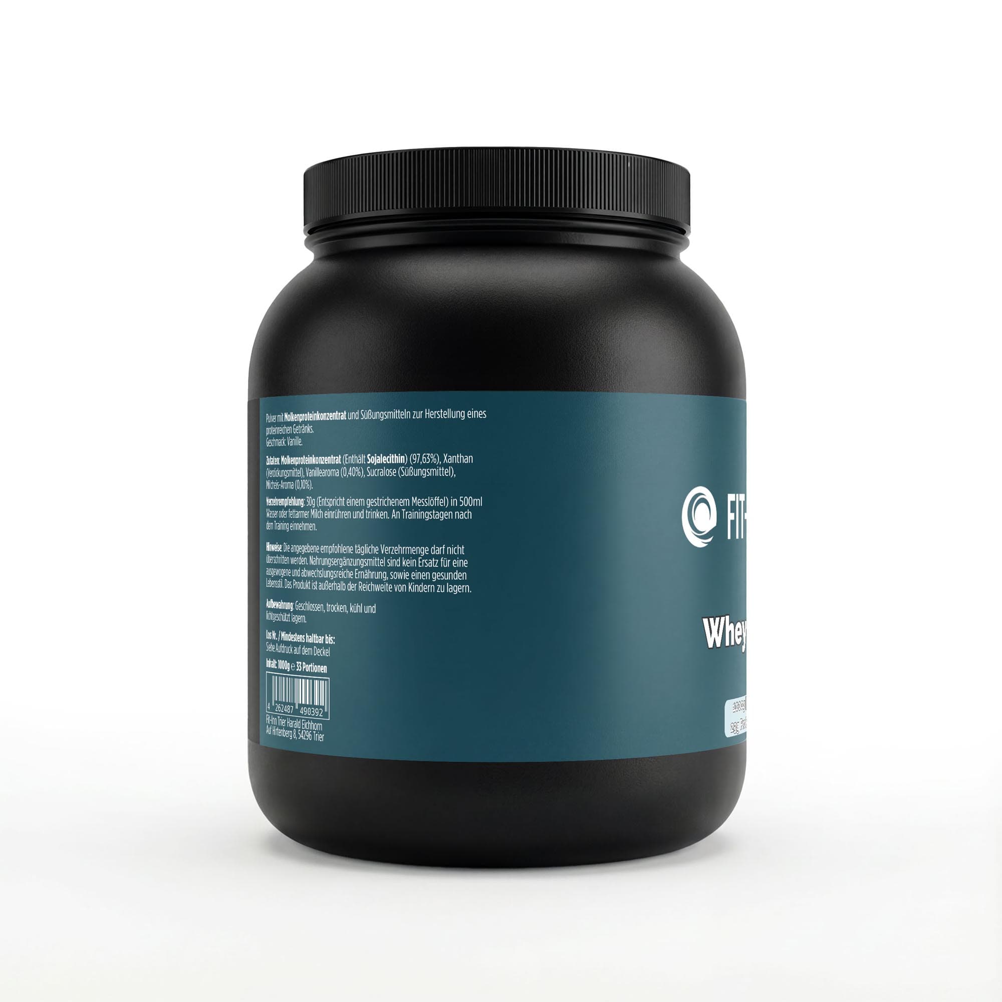 Premium Whey Protein Vanille – Ansicht 4 von 4