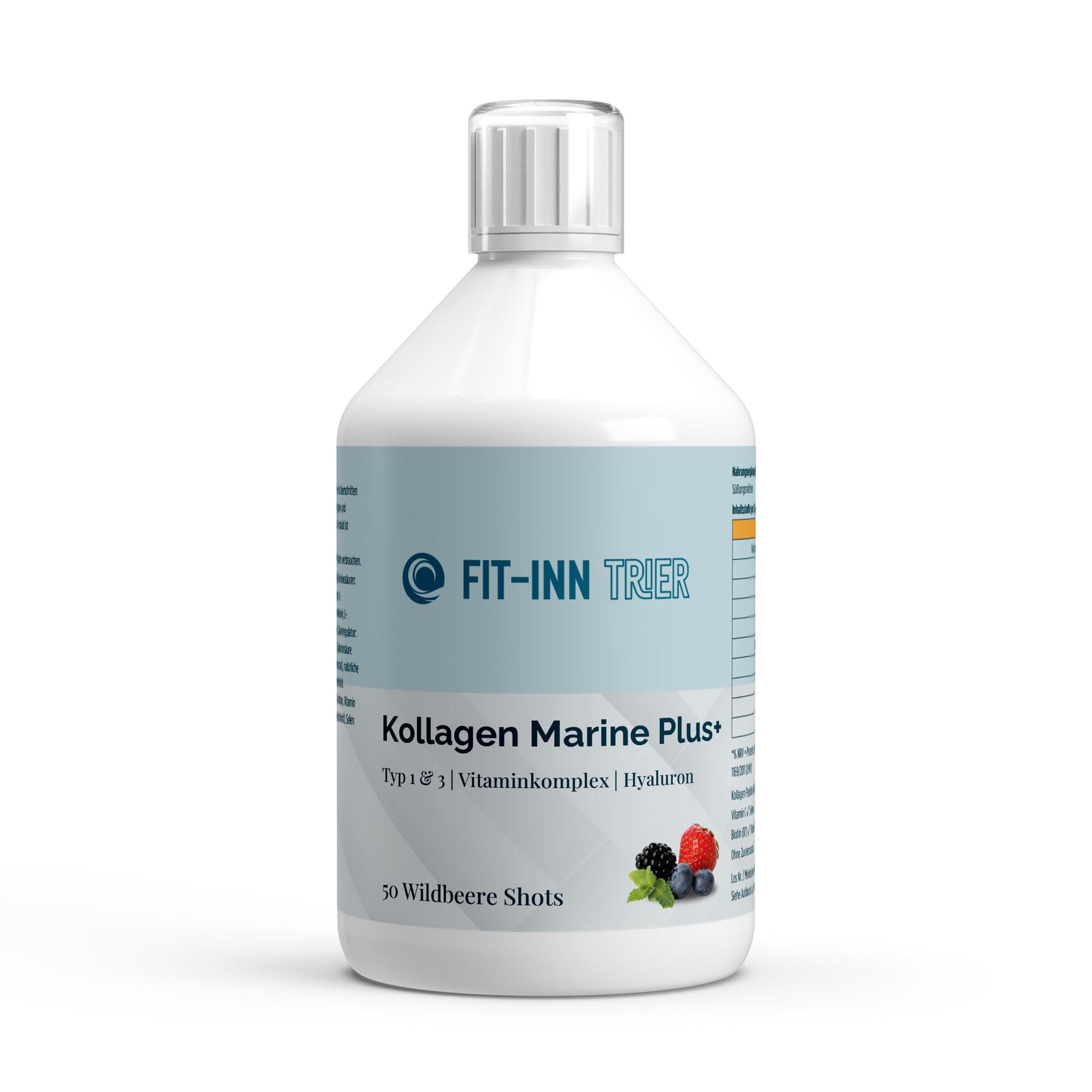 Kollagen Marine Plus (1500 DA) + - 50 Shots - Wildbeere