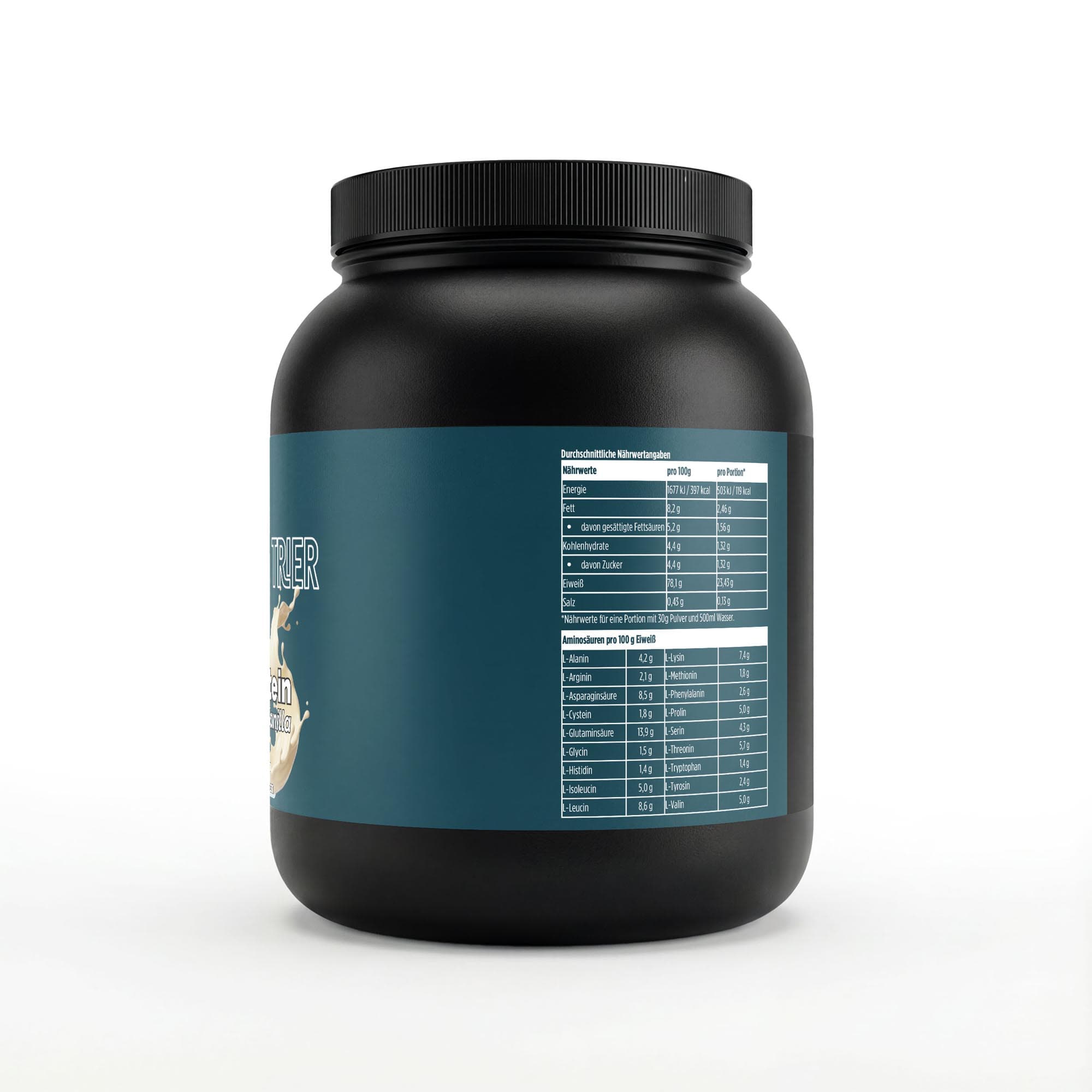 Premium Whey Protein Vanille – Ansicht 3 von 4