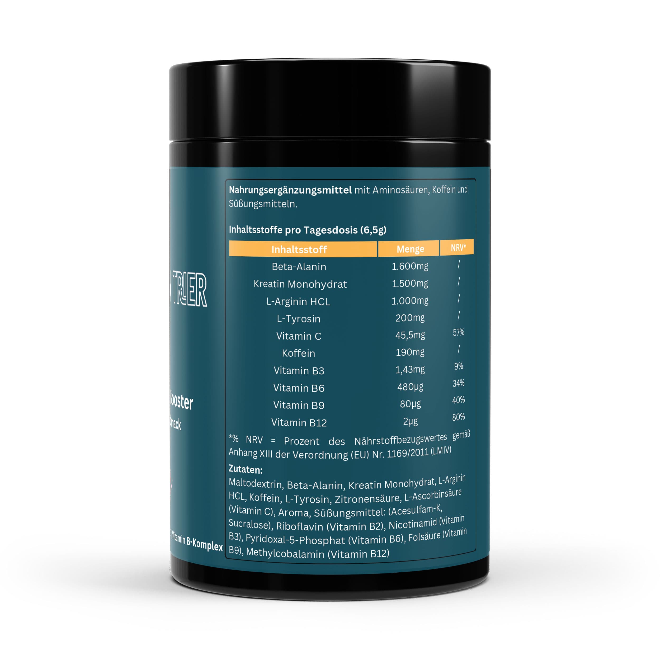Pre-Workout Booster Himbeere – Ansicht 3 von 4