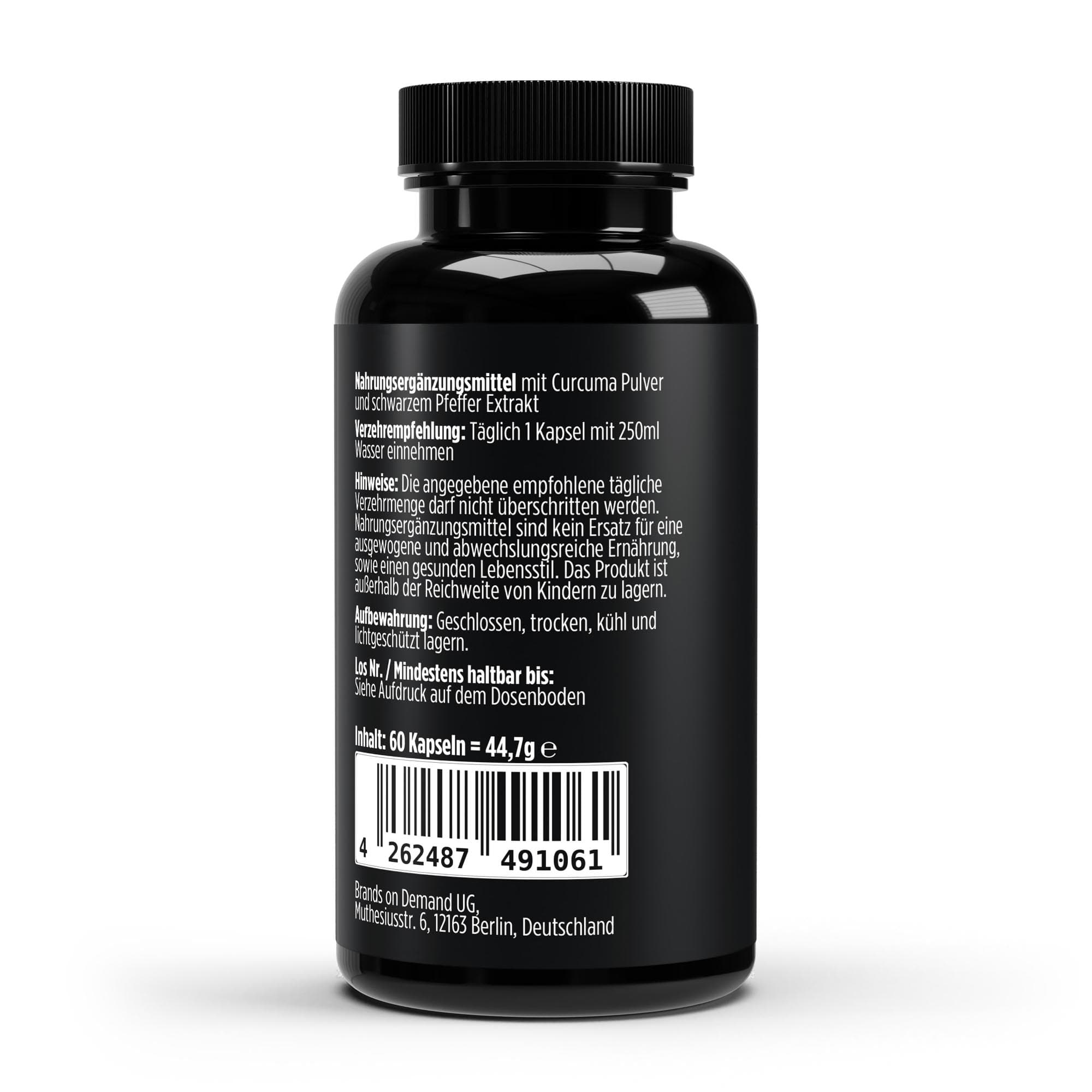 Curcuma + Piperin – Ansicht 2 von 3