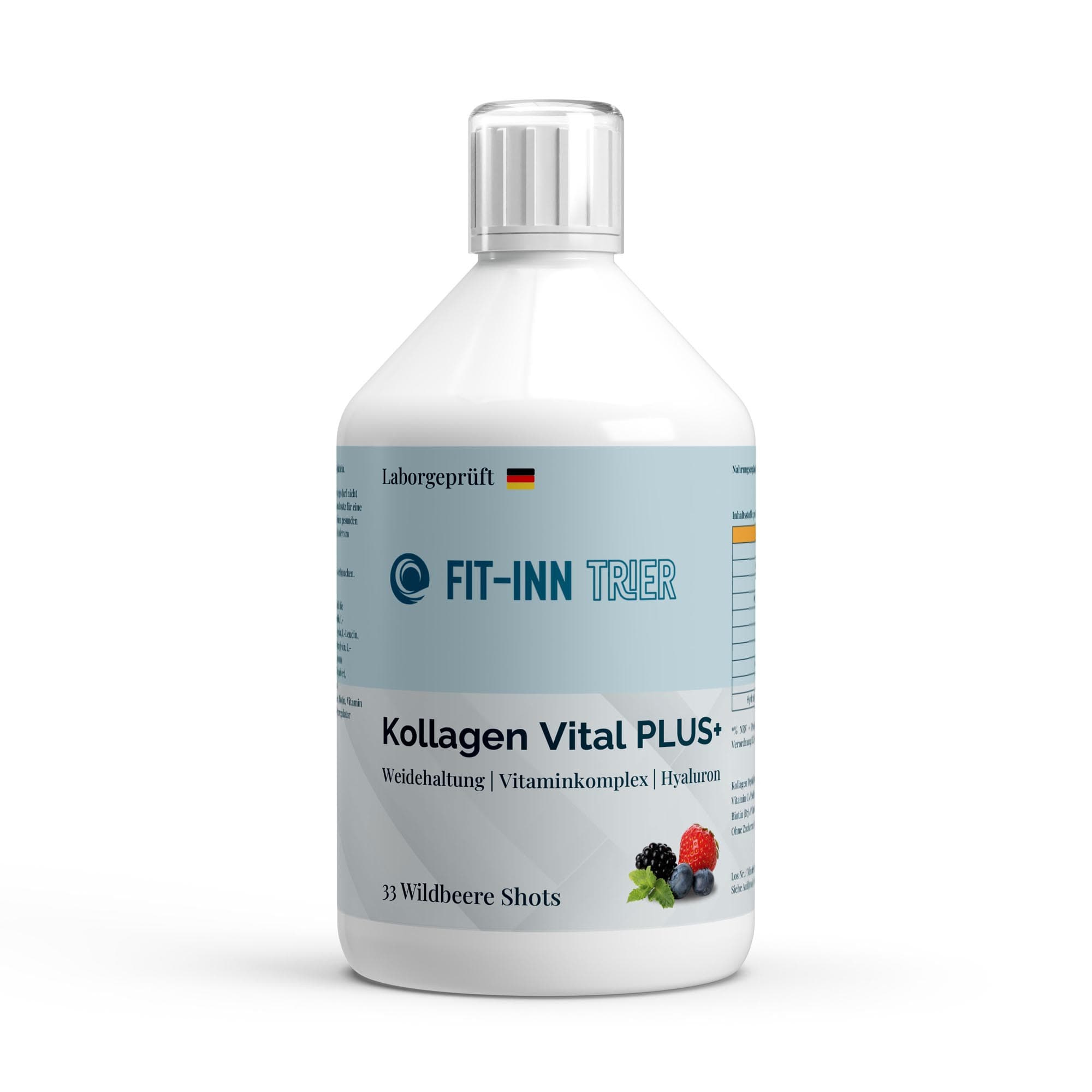 Kollagen Vital PLUS+ Shots (1500 DA) - Wild Berry