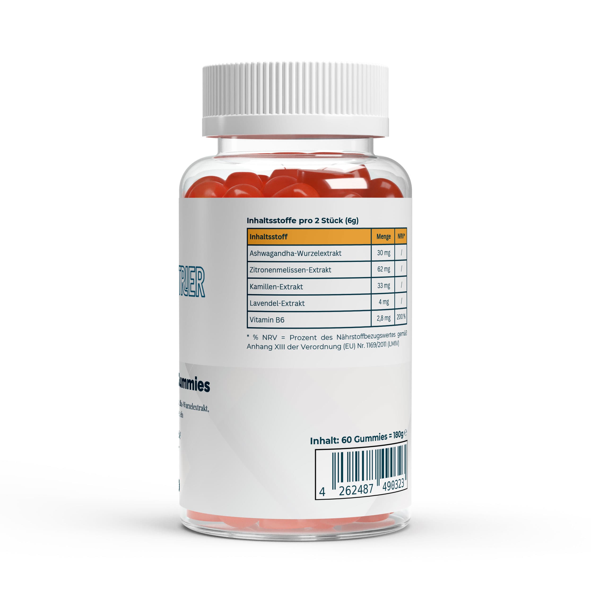 Ashwagandha + Vitamin B6 Gummies – Ansicht 3 von 4