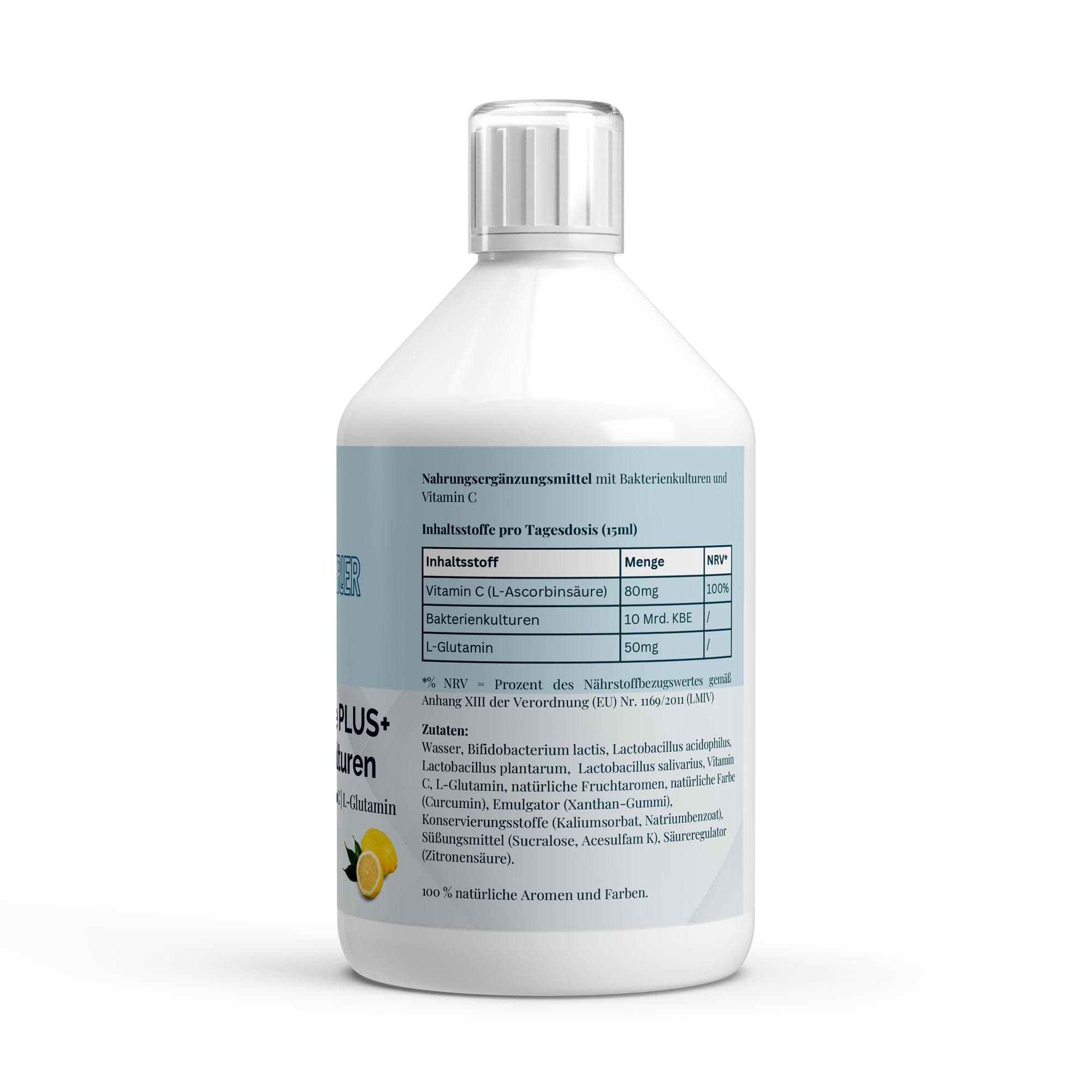 Vita Balance PLUS+ Bakterienkulturen - 33 vegane Lemon Shots – Ansicht 2 von 3