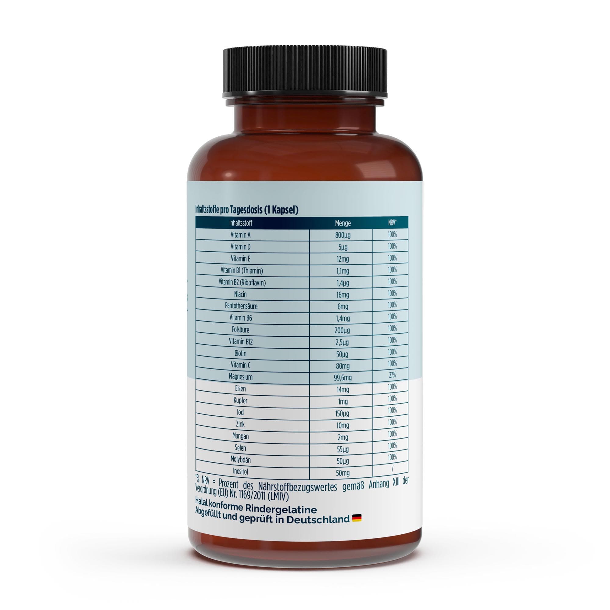 Multivitamin und Mineral Komplex – Ansicht 3 von 3