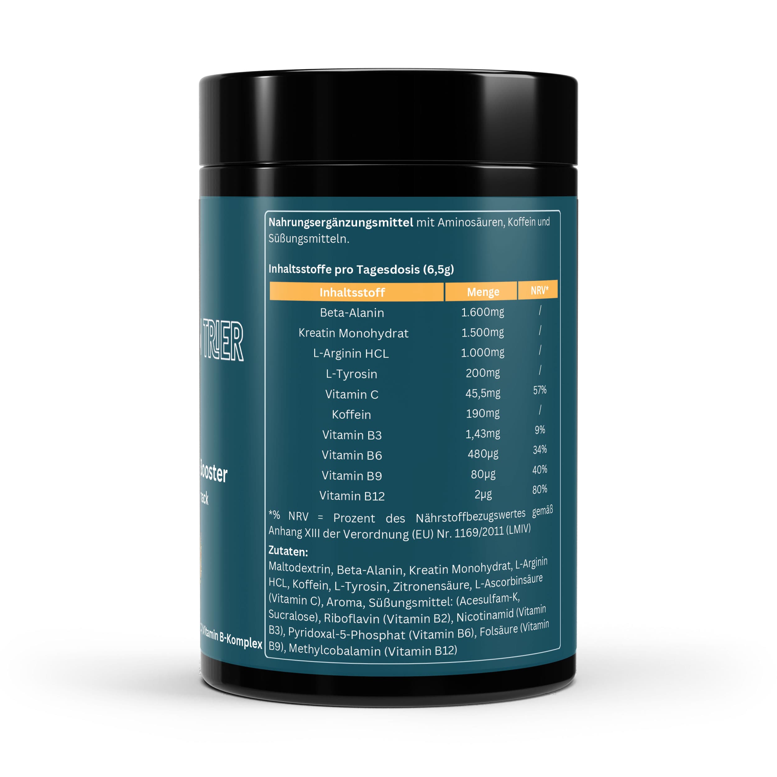 Pre-Workout Booster Apfel – Ansicht 3 von 4