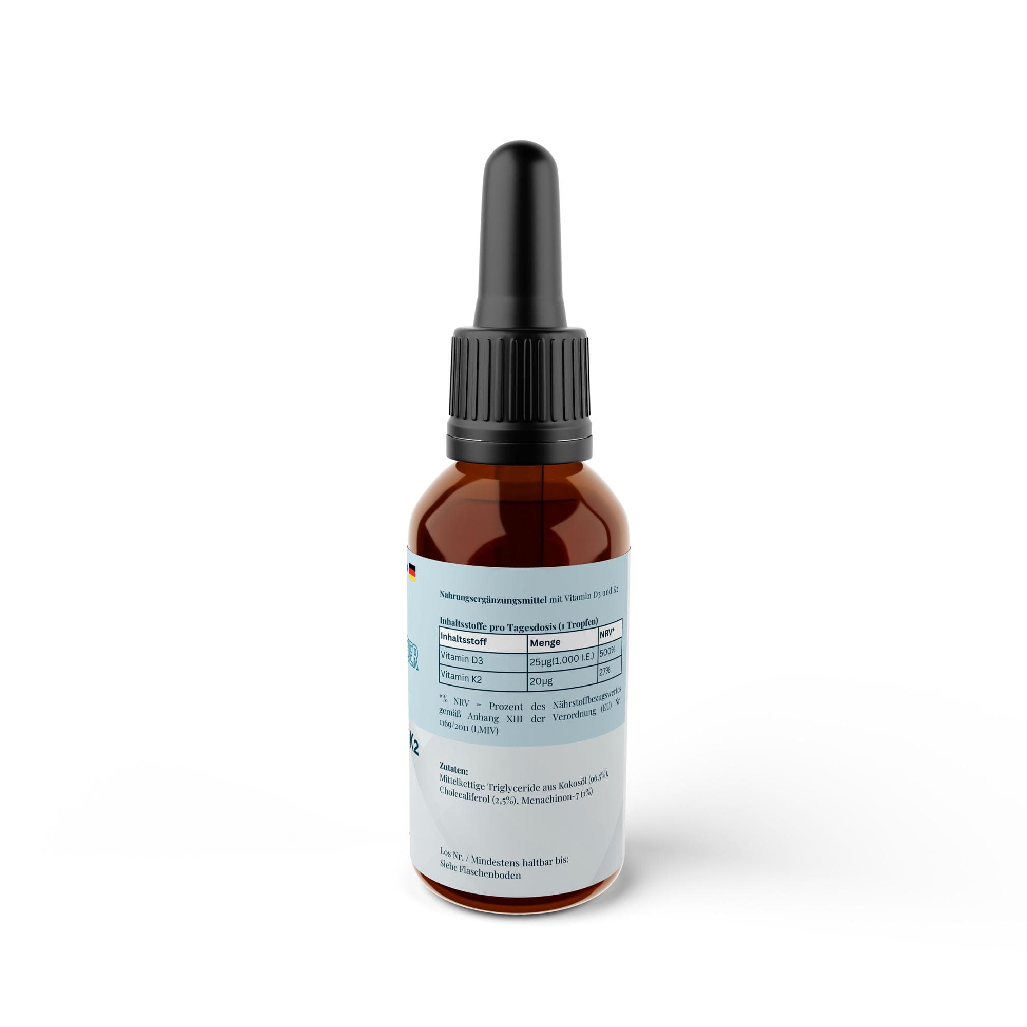 Vitamin D3 + K2 - 1.700 Tropfen (1.000 I.E.) – Ansicht 3 von 4