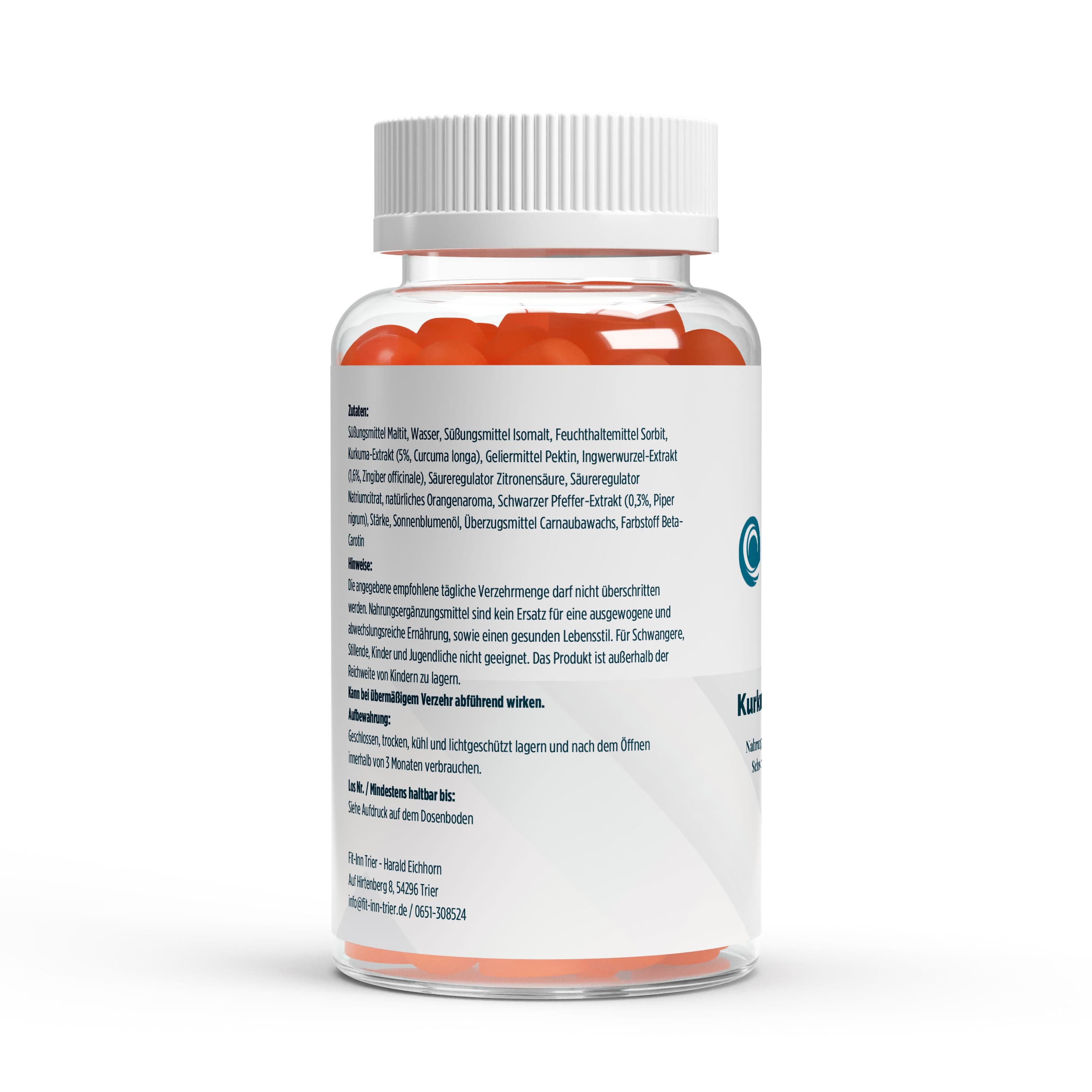 Curcuma + Ingwer + Schwarzer Pfeffer Gummies – Ansicht 3 von 3