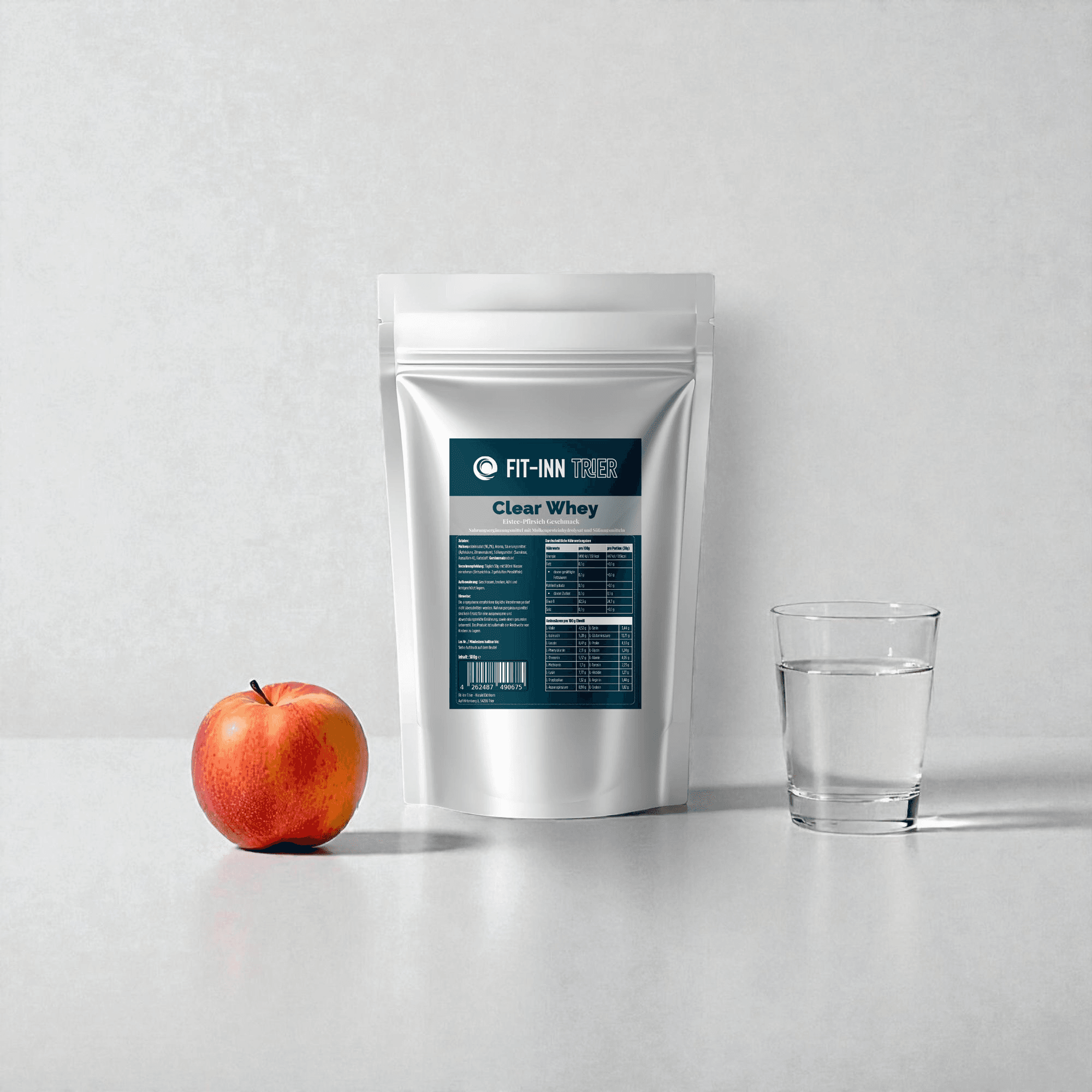 Clear Whey Protein Eistee Pfirsich – Ansicht 4 von 5