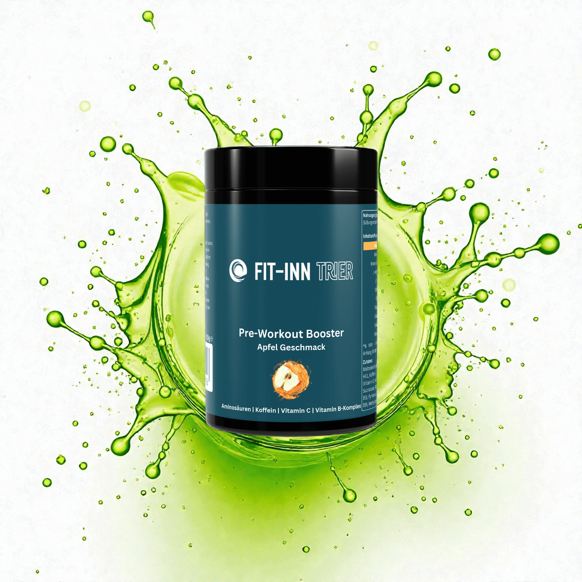Pre-Workout Booster Apfel – Ansicht 4 von 4