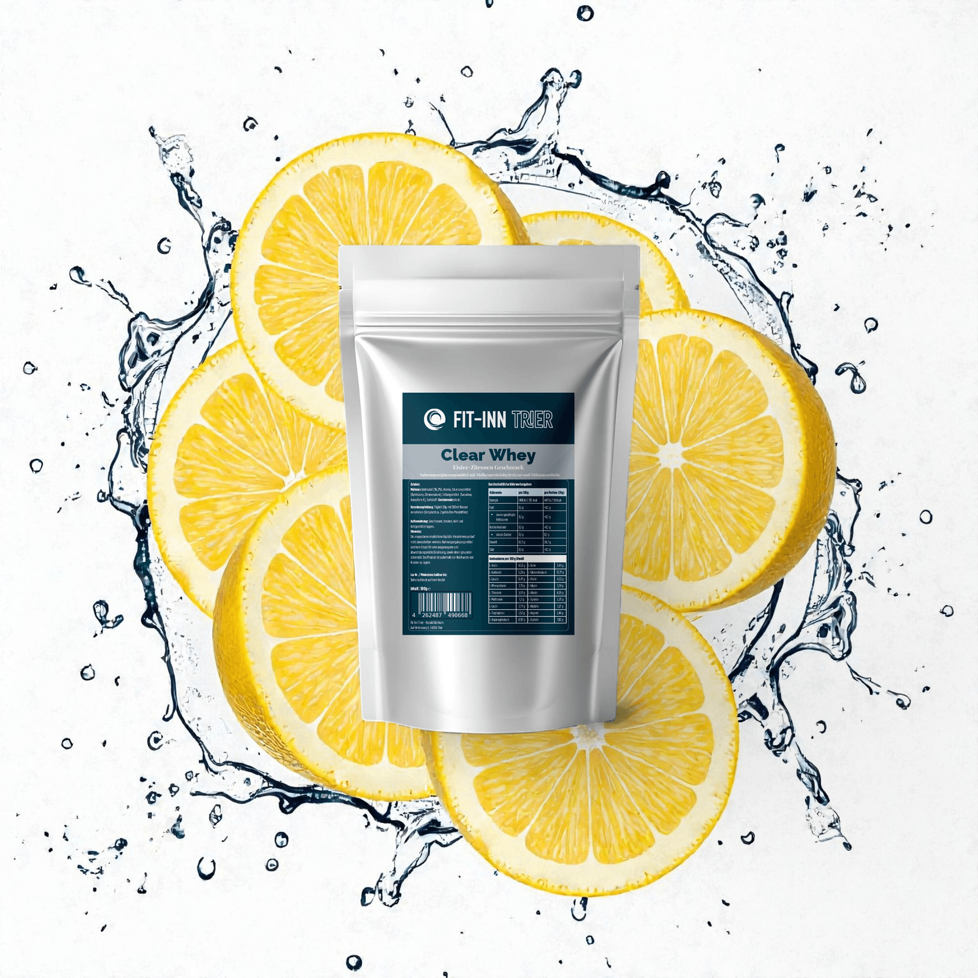 Clear Whey Protein Eistee Zitrone – Ansicht 2 von 5