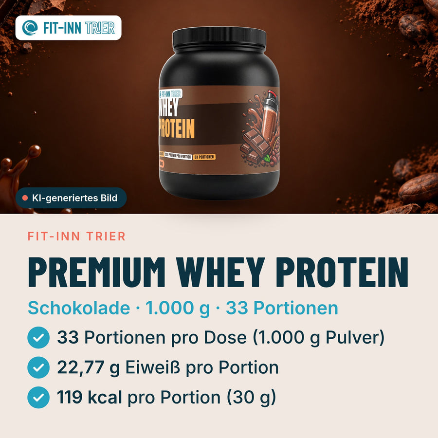 Premium Whey Protein Schokolade