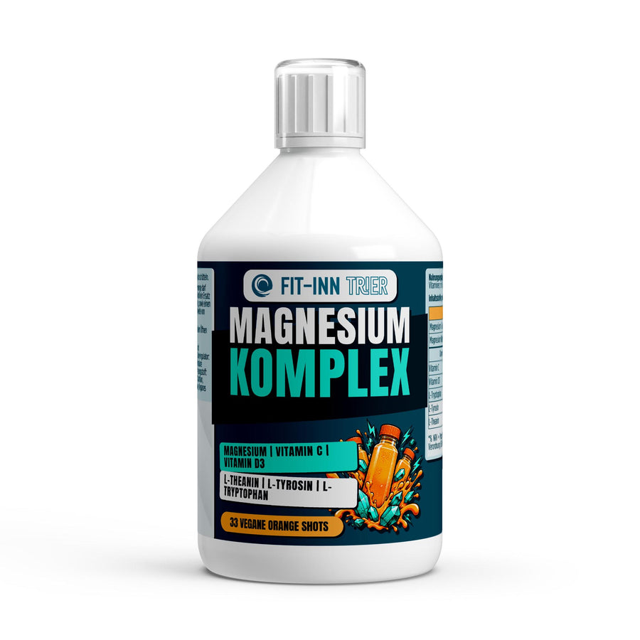 Magnesium Komplex Shots Plus+ - 500ml – Fit-Inn Remix-Etikett