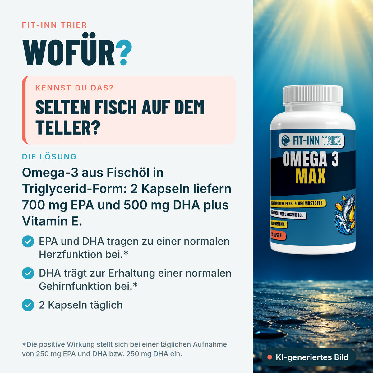 Omega 3 Max 35/25 - 120 Softgels – Wofür?