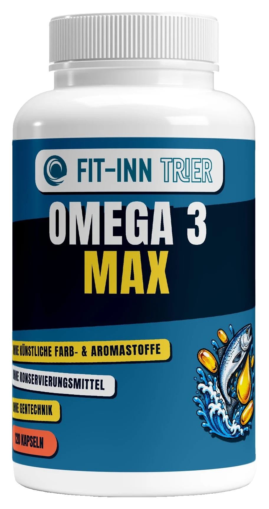 Omega 3 Max 35/25 - 120 Softgels – Fit-Inn Remix-Etikett