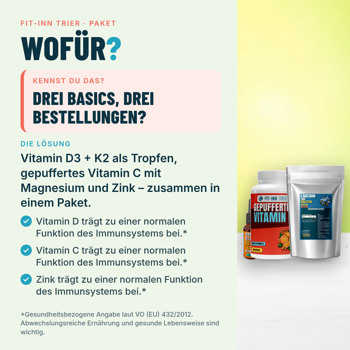 Immun-Trio – Wofür?