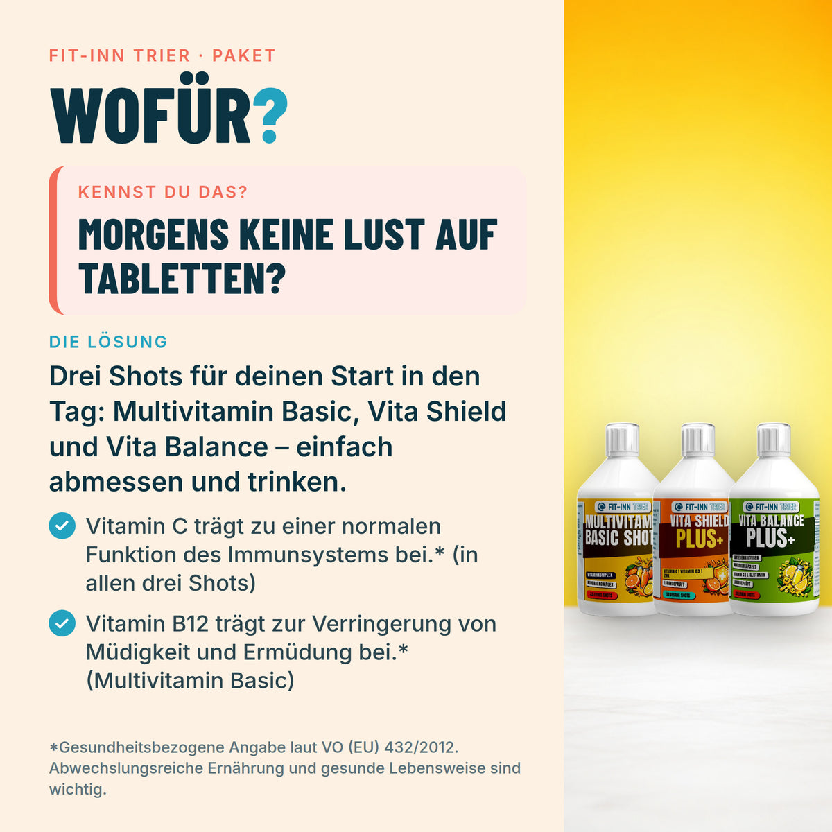 Morgen-Shots – Wofür?