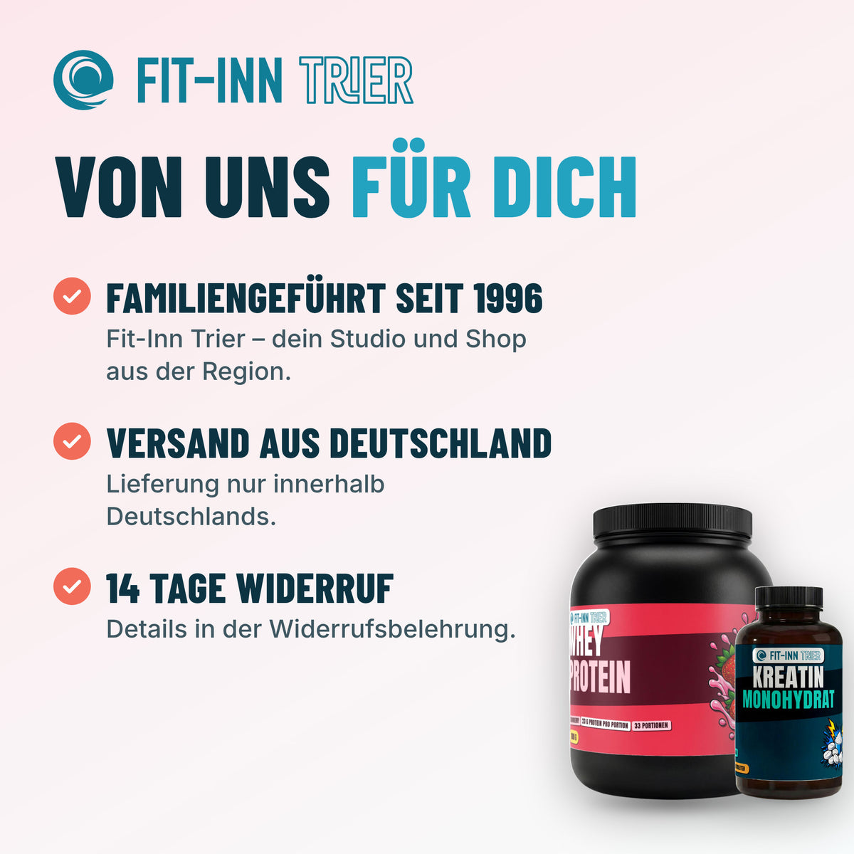 Muskelaufbau-Paket – Erdbeere – Fit-Inn