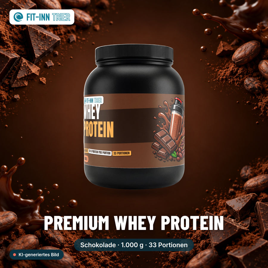 Premium Whey Protein / Eiweiß · 1.000 g Schokolade