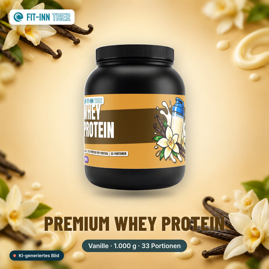 Premium Whey Protein / Eiweiß · 1.000 g Vanille