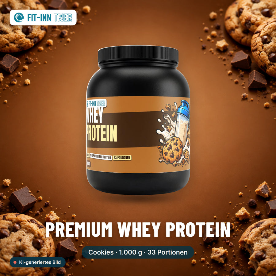 Premium Whey Protein / Eiweiß · 1.000 g Cookies